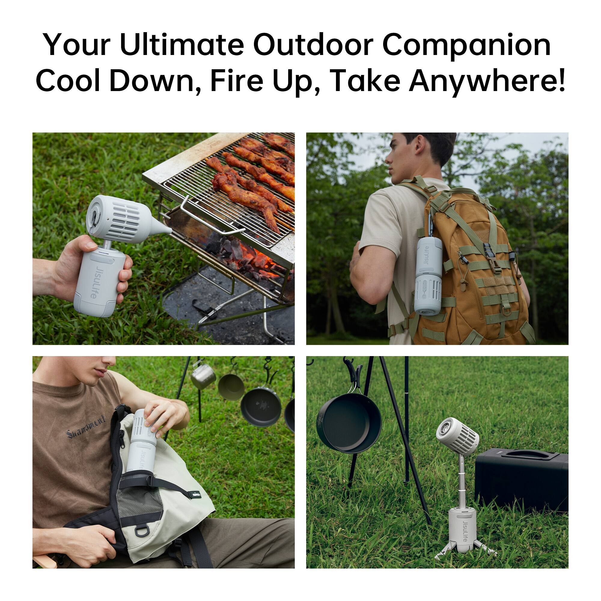 Your Ultimate Outdoor Companion: Cool Down, Fire Up, Take Anywhere!  
JisuLife - JisuLife Suamoment JisuLite