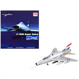 North American F-100 Super Sabre Fighter Aircraft "National Military Museum" US Air Force 1/72 Die Cast by Hobby Master