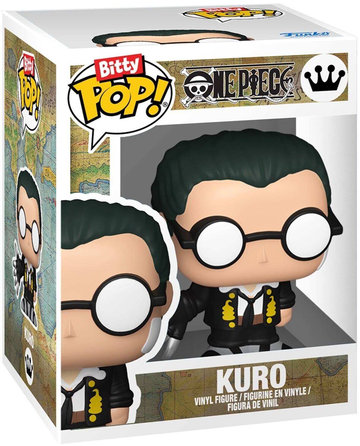 Bitty Pop!  
Funko Shitter Bitty NEPIECE W SPORT POP!  

KURO FIGURINE EN VINYLE / VINYL FIGURE / FIGURA DE VINIL