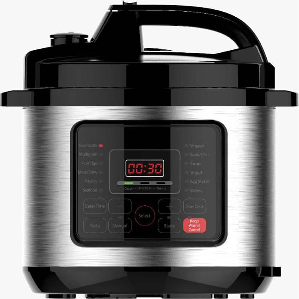 Premium Levella - 6.3 qt Digital Pressure Cooker - Black, Stainless Steel price history on PriceWatchPro