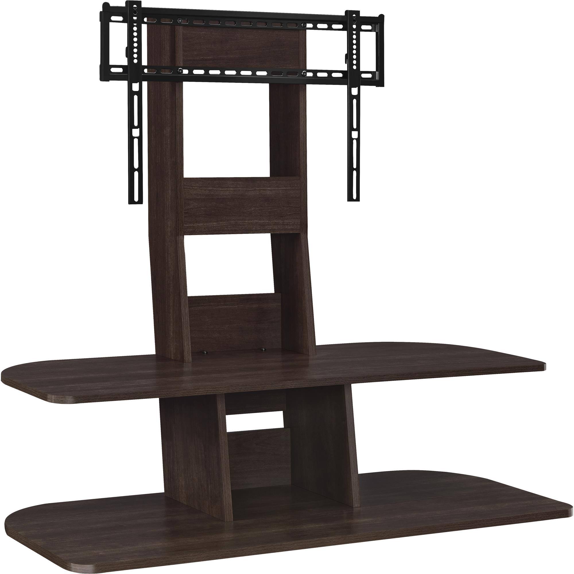 Front. Ameriwood Home - Galaxy TV Stand with Mount for TVs up to 65" - Espresso.