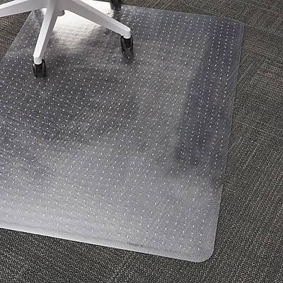Alt View 1. Staples - Staples Carpet Chair Mat, 46" x 60'', Low-Pile, Clear (20234-CC) - Clear.