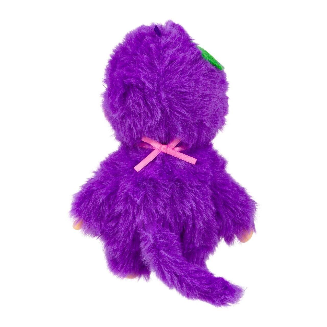 Alt View 3. Monchhichi - Sekiguchi Monchhichi Fruit Color Plush Doll - Grape Purple.