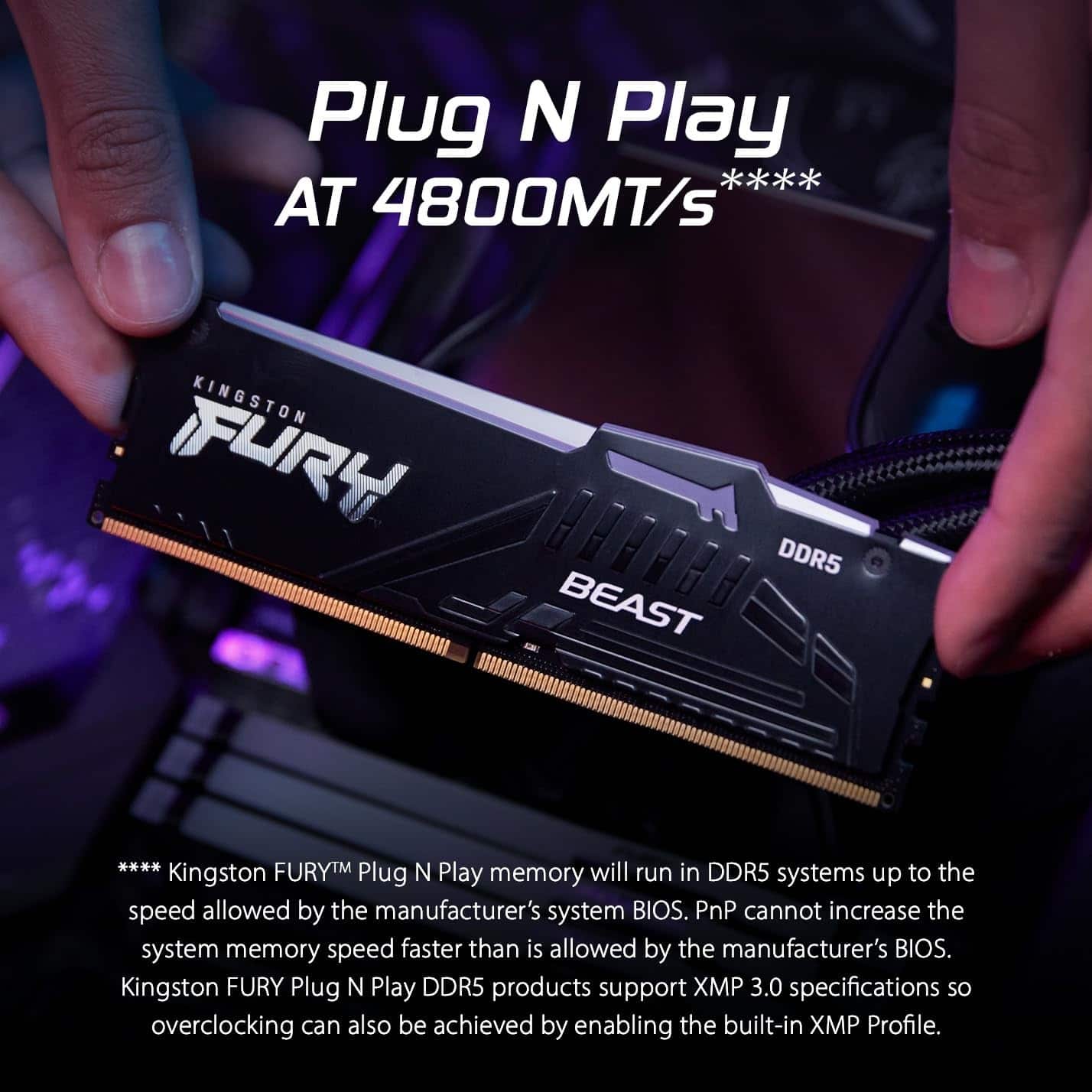 Kingston FURY Beast 32GB DDR5 6000MHz RAM (2x16GB) Model