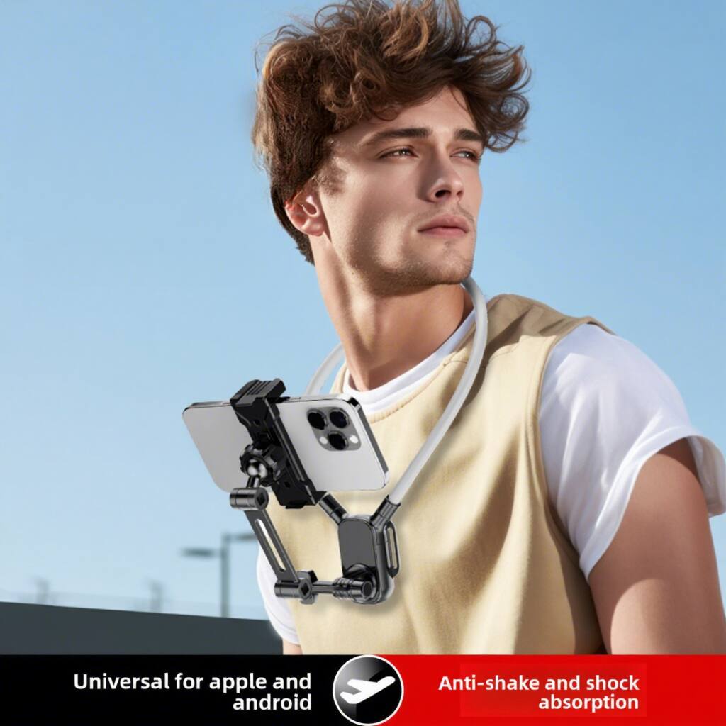 Universal for apple and android  
Anti-shake and shock absorption