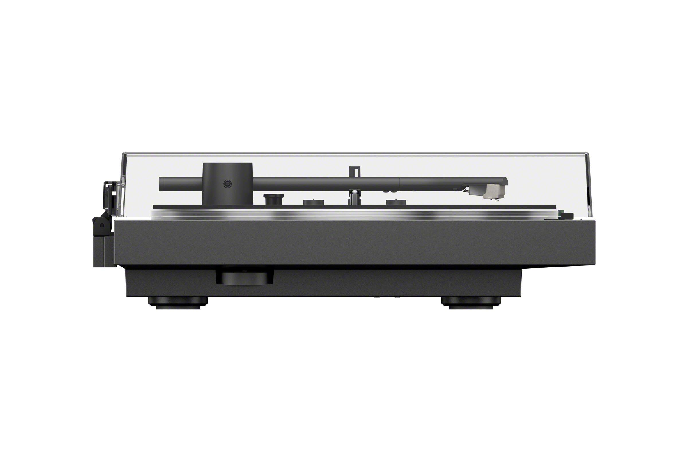 Alt View 6. Sony - PS-LX3BT Full Auto Playback Turntable with Bluetooth® Connectivity - Black.