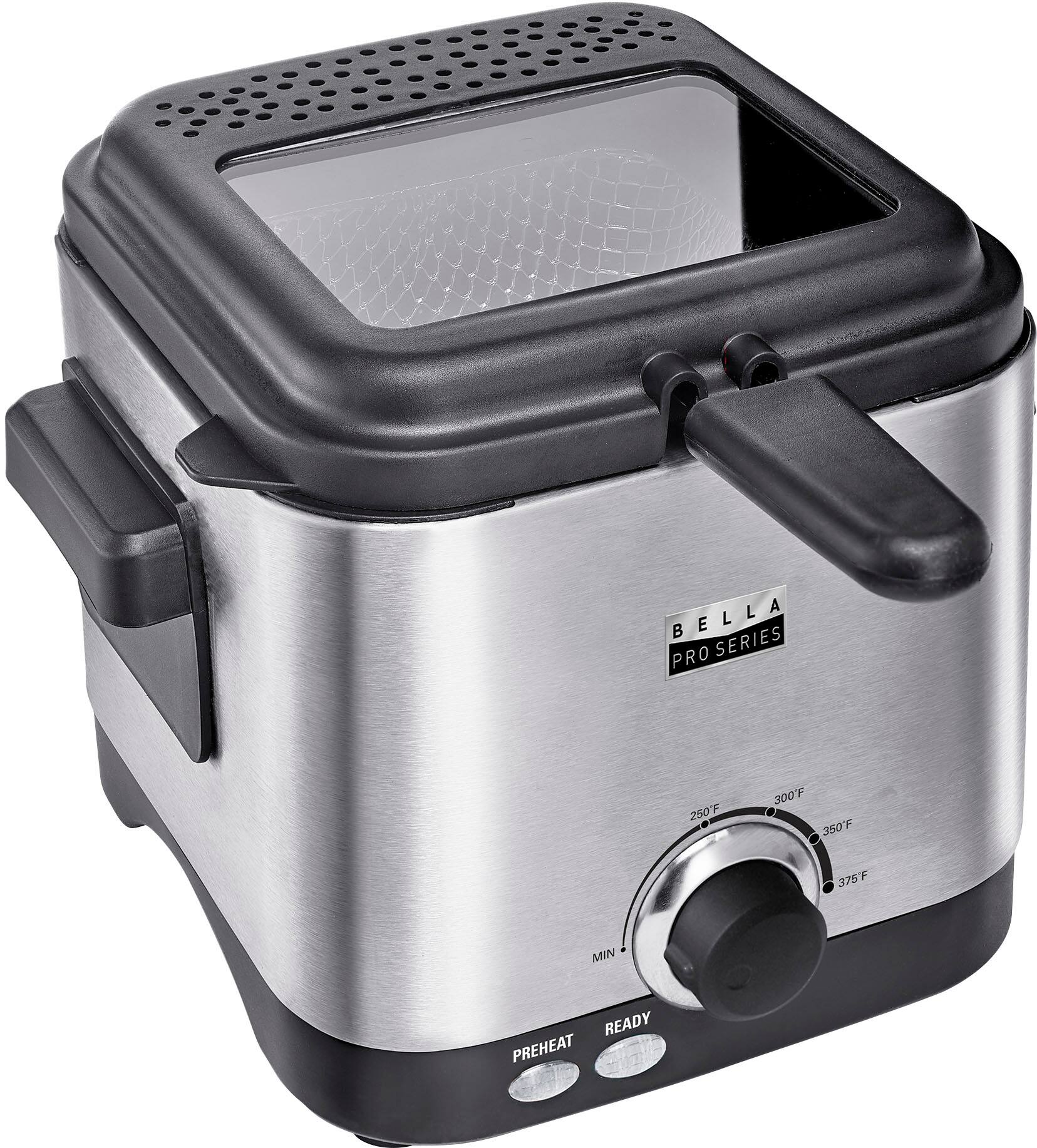 The text on the image reads "BELLA PRO SERIES 250F 300F 375F MW READY PREHEAT."