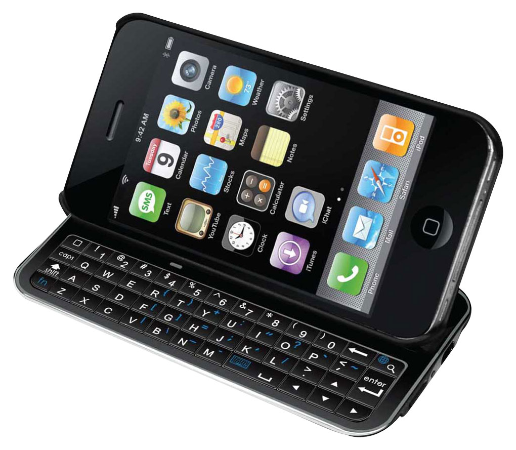 Best Hype Bluetooth Case for Apple® iPhone® 4 Black HY-1022-TLT