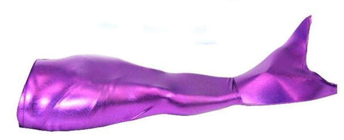 Front. Costume Agent - Purple Mermaid Fins Adult Costume Accessory One Size Fits Most - Purple.