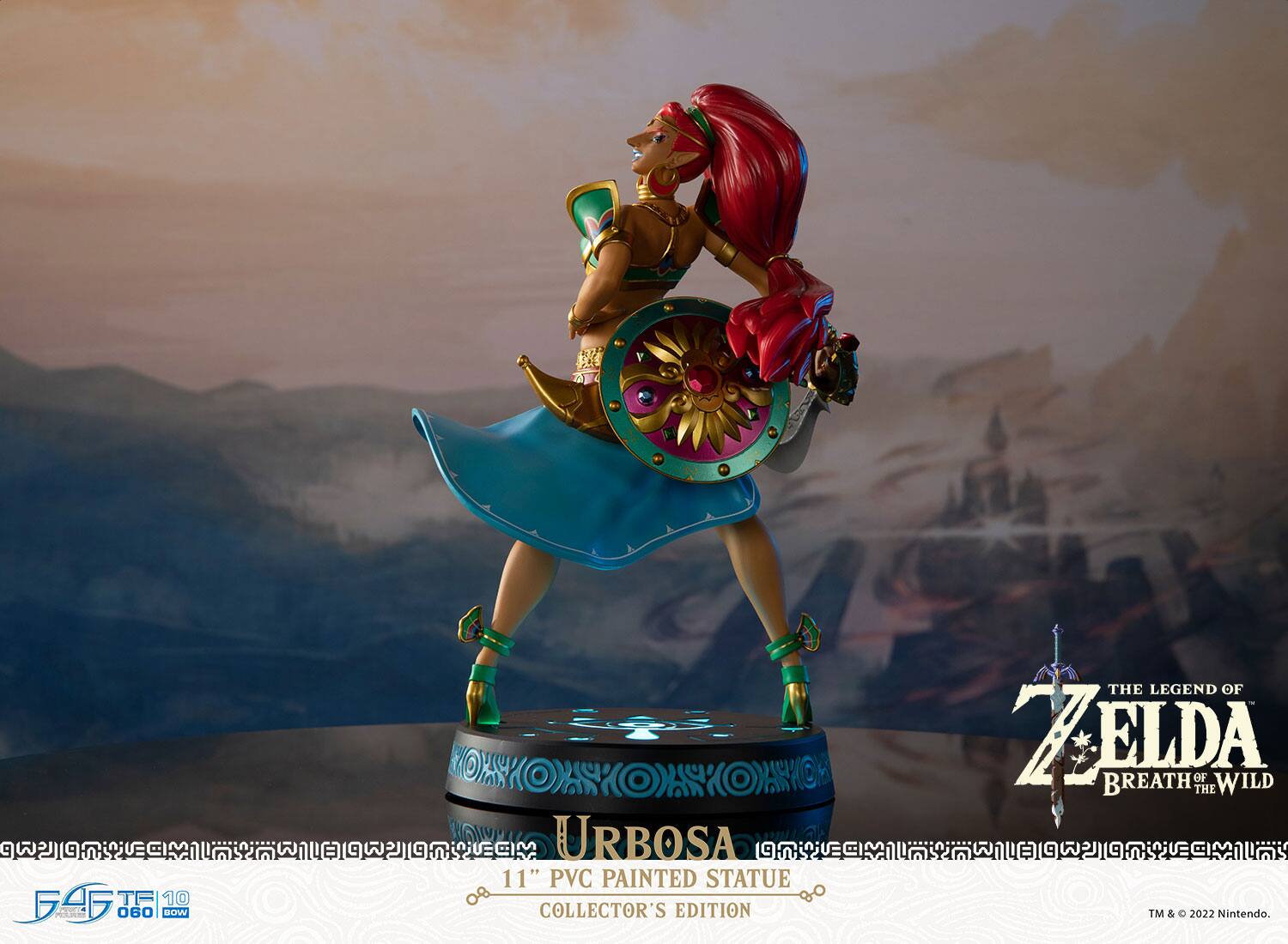URBOSA 11" PVC PAINTED STATUE COLLECTOR'S EDITION THE LEGEND OF ZELDA BREATH OF WILD TM & © 2022 Nintendo.