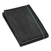 Front. VEVOR - 3FTx50FT Premium Heavy Duty Weed Barrier Landscape Fabric,3.2OZ Woven Geotextile Fabric Under Gravel, High Permeability - Black.