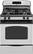 Front Standard. GE - 30" Self-Cleaning Freestanding Gas Range - CleanSteel.