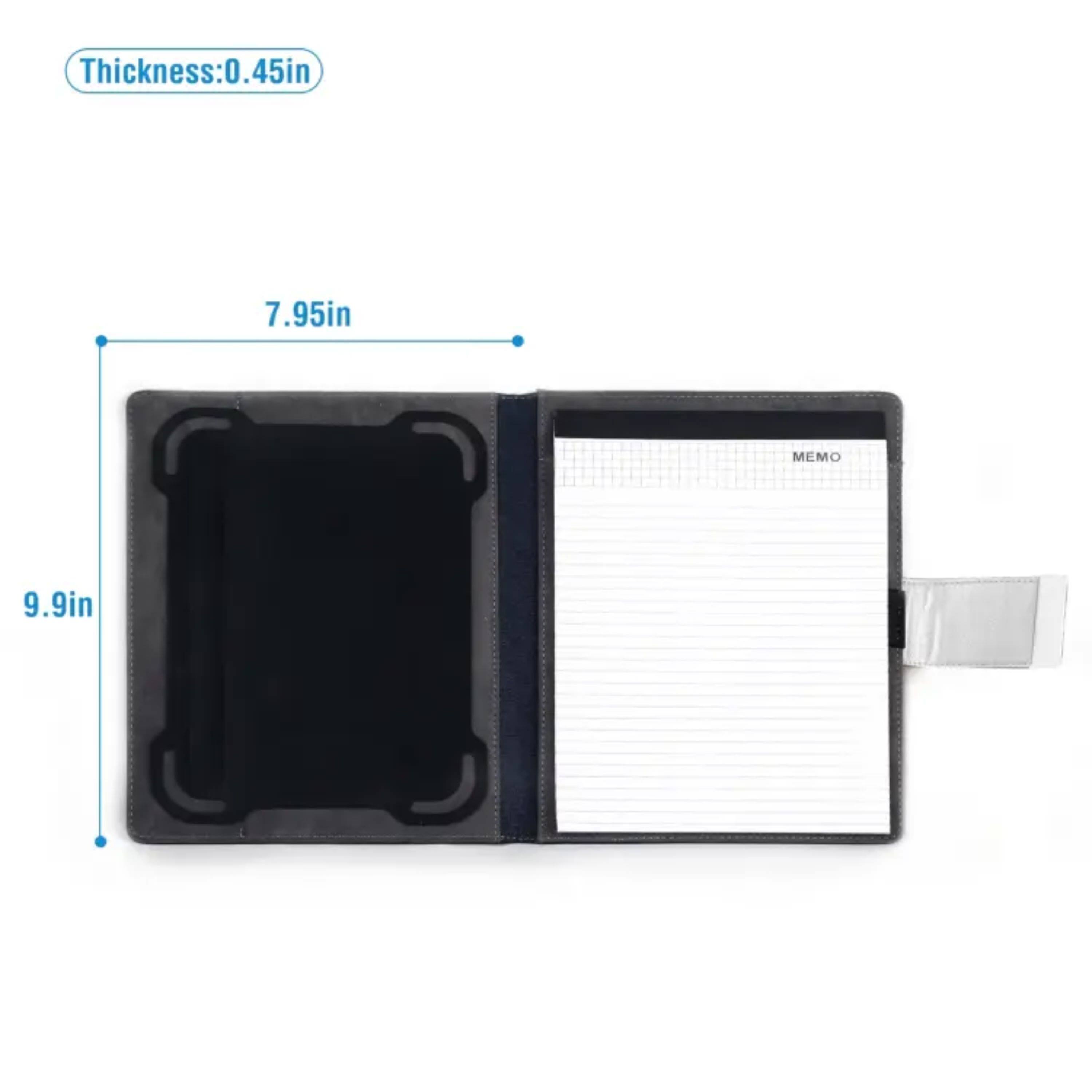Thickness: 0.45in  
Width: 7.95in  
Height: 9.9in  
MEMO