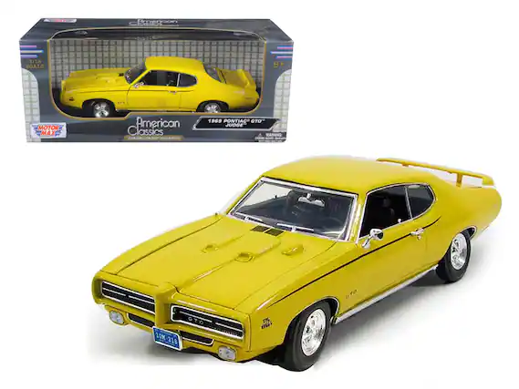 American Classics
1:18 SCALE
8+
MOTOR MAX
1969 PONTIAC GTO JUDGE
WARNING:
10M-218