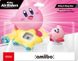 Nintendo - amiibo™ - Kirby & Warp Star - Kirby™ Air Riders Series - Multi - Front_Zoom
