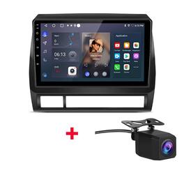 Junsun - Backup Camera 2+64GB Android 15 carplay 9" For Toyota Tacoma 2005-2015 Car Stereo Radio GPS Navi WIFI RDS DSP SWC BT FM - Black