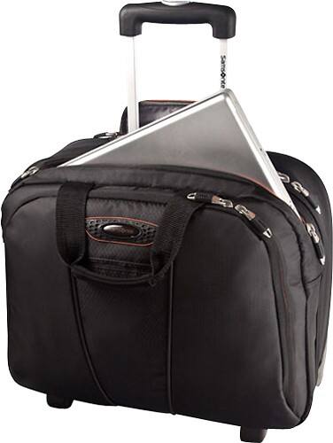 Angle Standard. Samsonite - Quantum Carrying Case for 15.6" Notebook - Black.