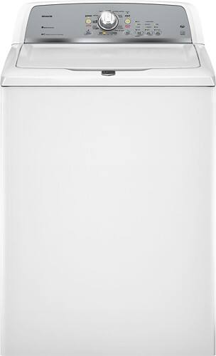 Front Standard. Maytag - 4.3 Cu. Ft. 9-Cycle Washer - White.
