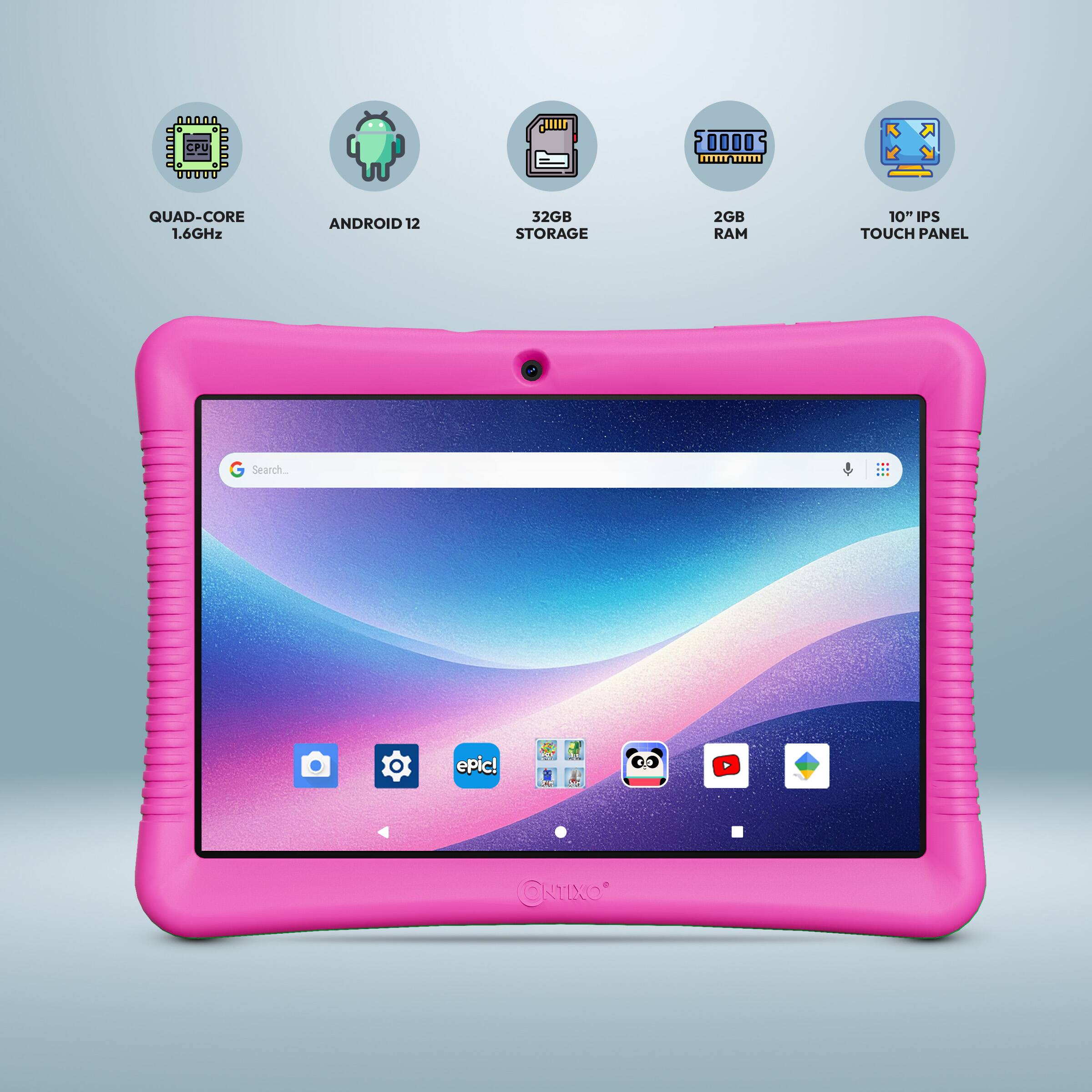 S00DOS THEEET Tmn QUAD-CORE 1.6GHz ANDROID 12 32GB STORAGE 2GB RAM 10" IPS TOUCH PANEL Search. epic! . 00 NUXO