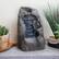 Alt View 6. Sunnydaze - Stony Rock Waterfall Resin Indoor Tabletop Water Fountain - 11 in - Grey.
