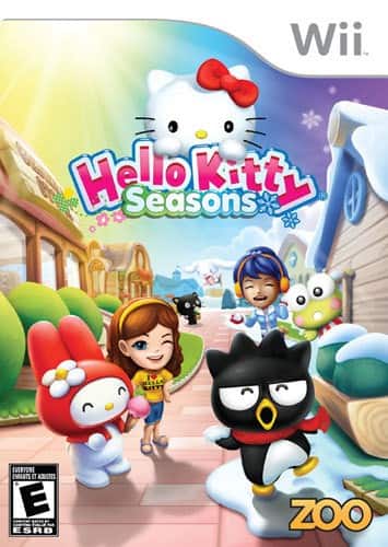 Front Standard. Hello Kitty Seasons - Nintendo Wii.