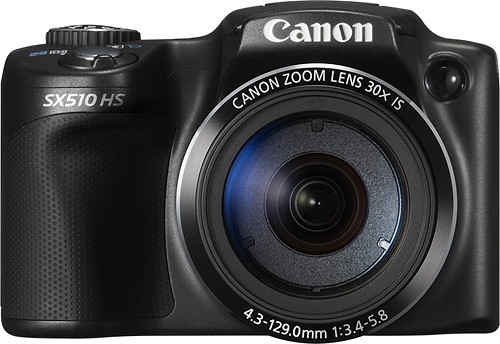Best Buy: Canon PowerShot SX510 HS 12.1-Megapixel Digital Camera 