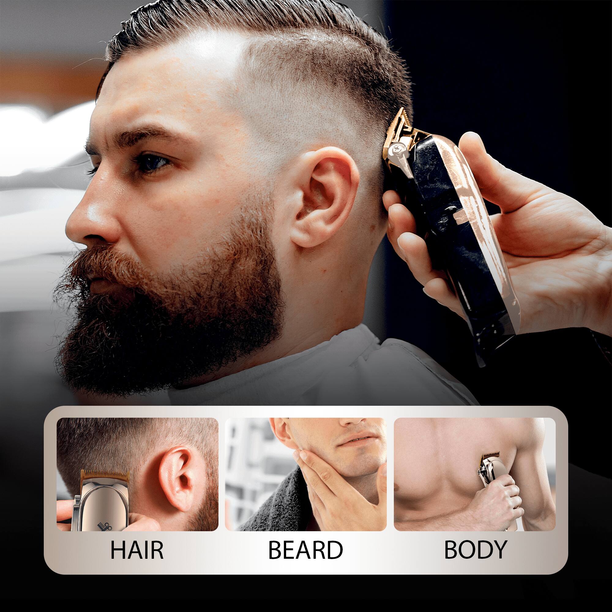 HAIR BEARD BODY