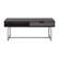 Front. CorLiving - Auston Single Drawer Wood Grain Finish Coffee Table - Grey.