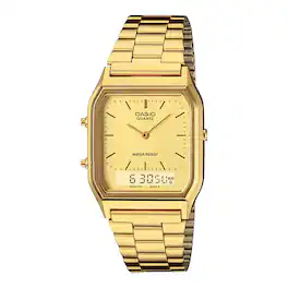 Casio - Unisex Analog-Digital Watch - AQ-230GA-9D - Gold