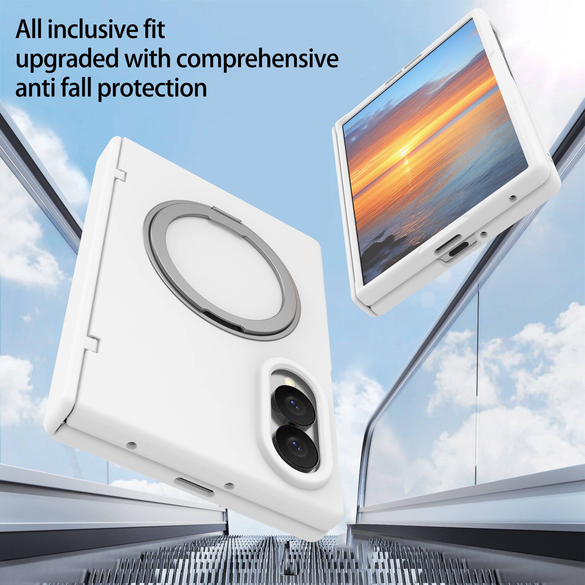 All inclusive fit upgraded with comprehensive anti fall protection