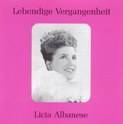 Best Buy: Lebendige Vergangenheit: Licia Albanese [CD]