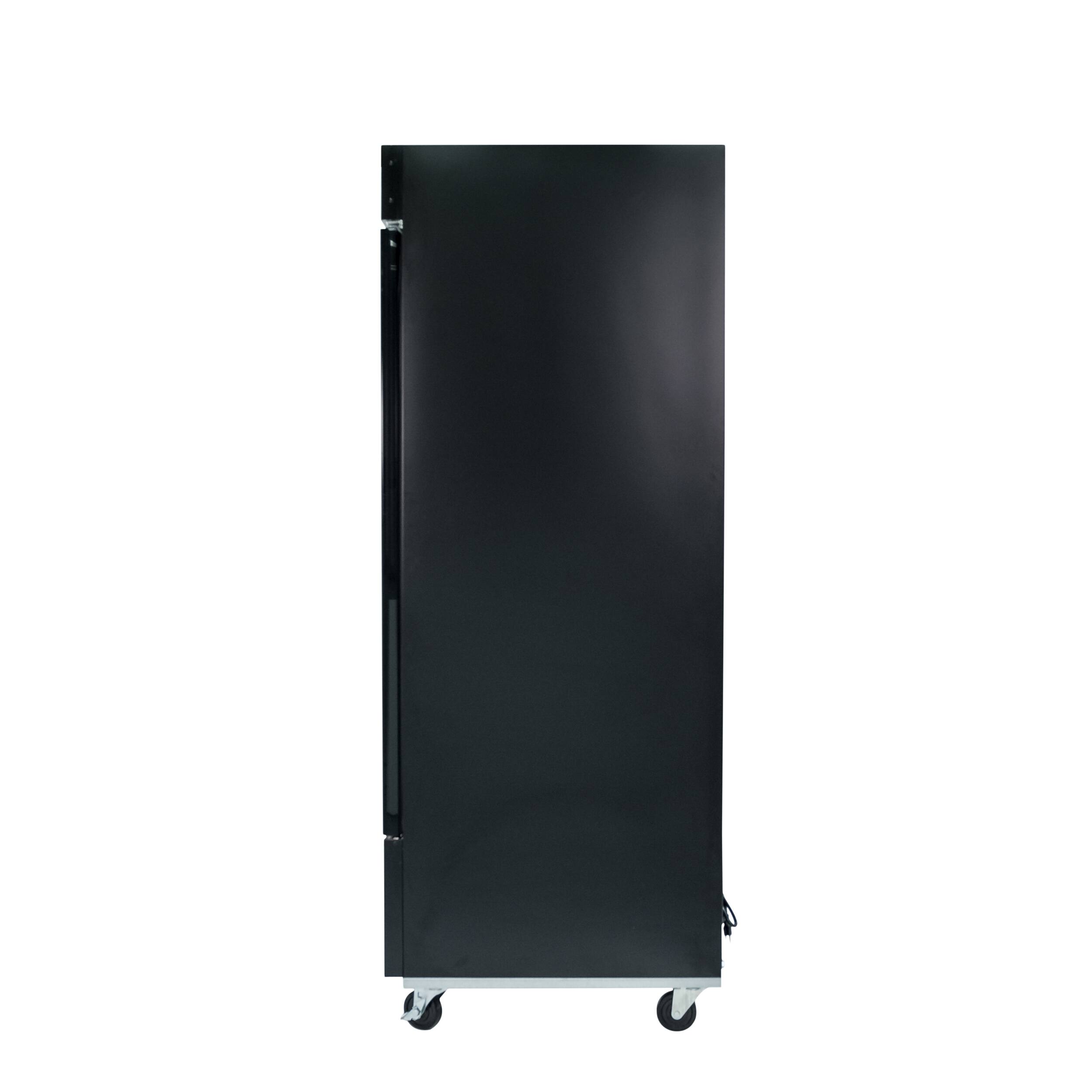 Alt View 3. Magic Chef - Commercial 27 in. 13 cu. ft. Merchandiser Upright Freezer in Black - Black.