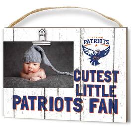 Jardine - Texas Tyler Patriots 8'' x 10'' Cutest Little Weathered Logo Clip Photo Frame - White