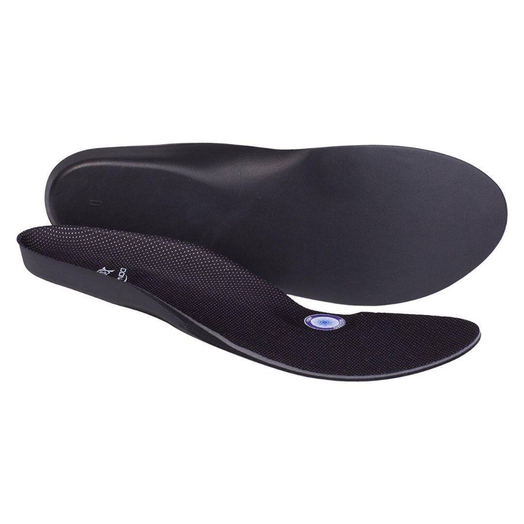 Front. DonJoy - DonJoy, Arch Rival Orthotic Inserts Pair, Size A (Shoe Size: Women's 4.5-6), 1 Count - Black.