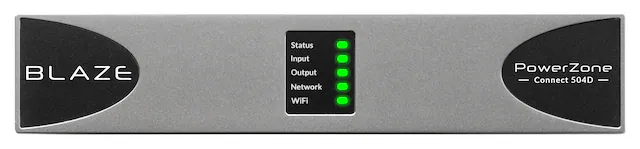 BLAZE
PowerZone
Connect 504D
Status
Input
Output
Network
WiFi