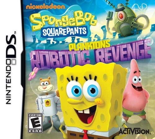 Best Buy: SpongeBob SquarePants: Plankton's Robotic Revenge Nintendo DS ...
