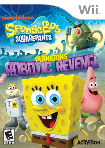 SpongeBob SquarePants: Plankton's Robotic Revenge Nintendo Wii 76804 - Best  Buy