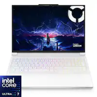 Lenovo - Legion 7i 16" 2.5k OLED Gaming Laptop - Intel Core Ultra 7 255HX - 32GB Memory - NVIDIA GeForce RTX 5060 - 1TB SSD - Glacier White - Front_Zoom