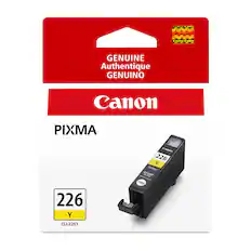 Canva Callos
100% CHICK avery I
SHAYA COLINE (6/1) GOMANE
Canon Canor
GENUINE Authentique GENUINO
Canon
PIXMA 226 Y CLI-226Y
Canon 226 Y Yellow Made in Japan PUSH