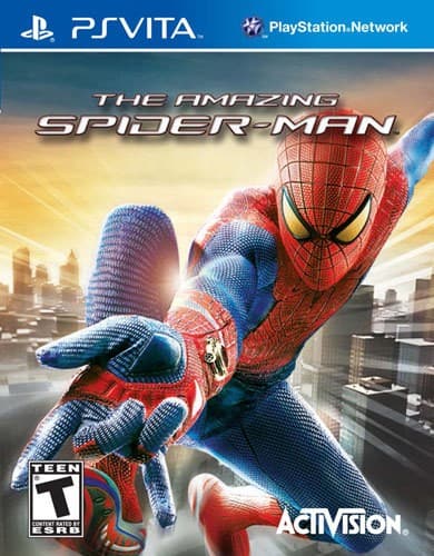 Front Standard. The Amazing Spider-Man - PS Vita.