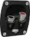 Front. Metra - Fused Terminal Cup - Black.