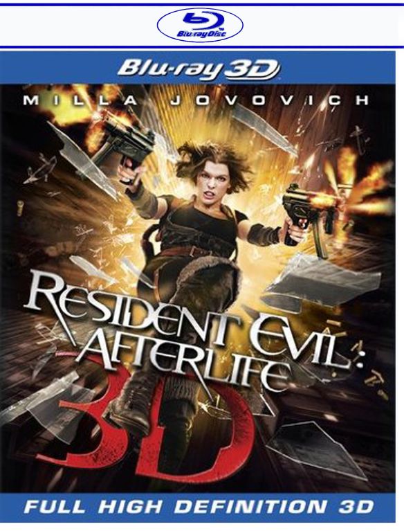 Resident Evil: Afterlife [3D] [Blu-ray] [Blu-ray/Blu-ray 3D] [2010]