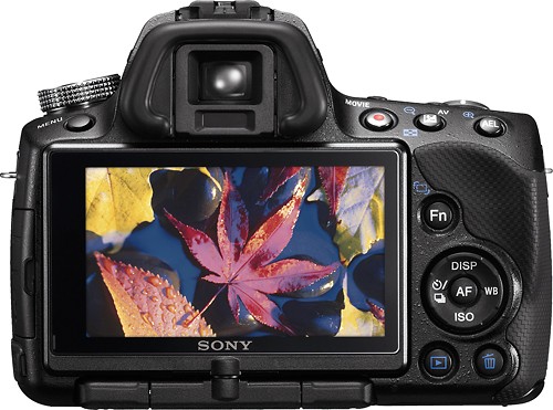 Best Buy: Sony Alpha A55 16.2-Megapixel DSLR Camera with 18-55mm 
