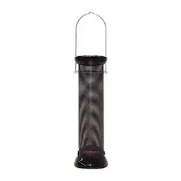 Droll Yankees - Clever Clean Finch Magnet 12 Inch Onyx Bird Feeder - Black