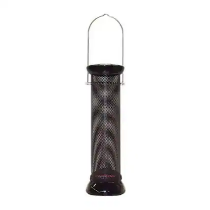 Front. Droll Yankees - Droll Yankees Clever Clean Finch Magnet 12 Inch Black Onyx Bird Feeder - Black.