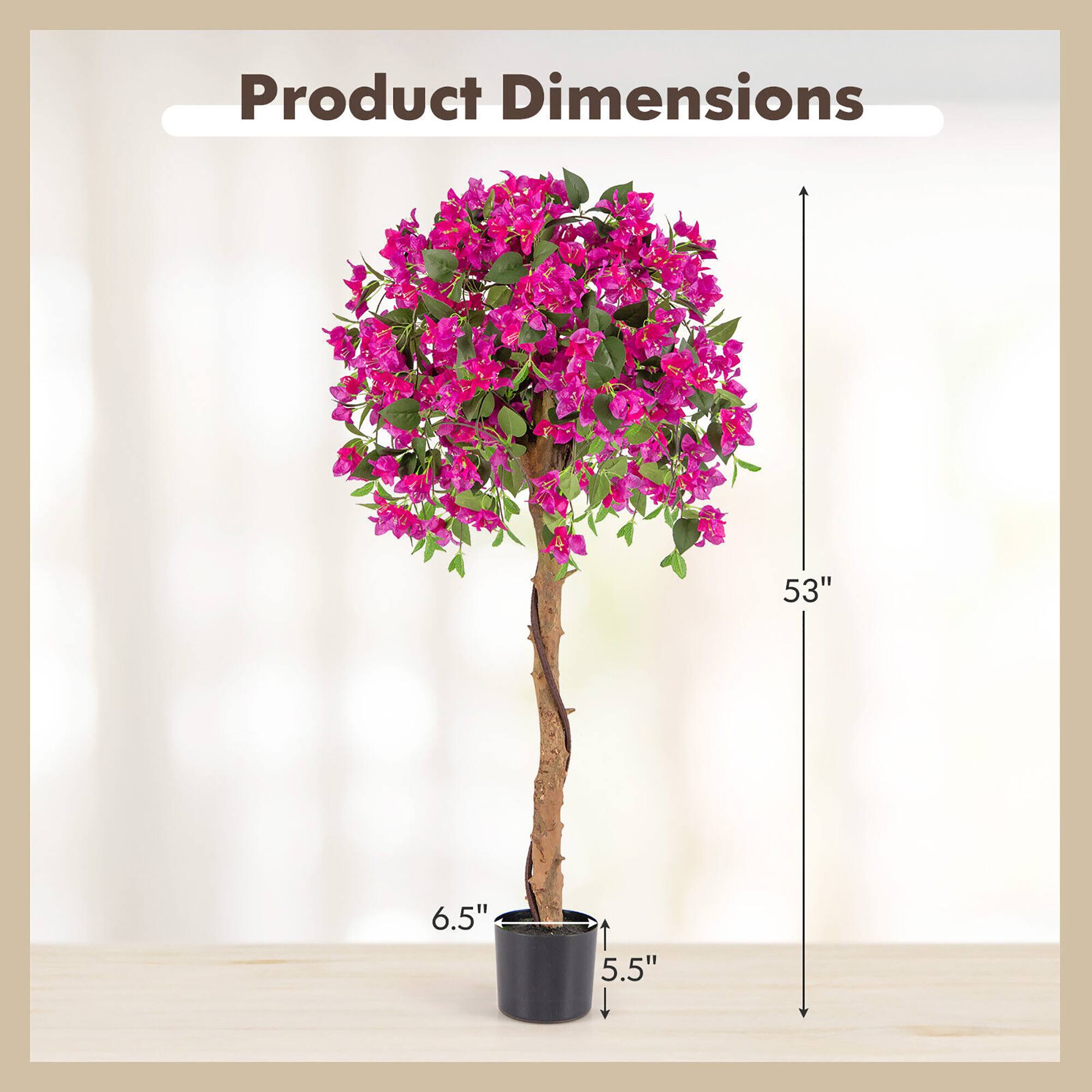 Product Dimensions: 53" x 6.5" x 5.5"