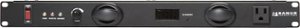 Sanus - Foundations Component Series 11 Outlet 2400 Joules Power Conditioner - Black - Front_Zoom