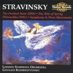 Front Standard. Stravinsky: The Firebird Suite; The Rite of Spring; Pétrouchka; Symphony in Three Movements [CD].