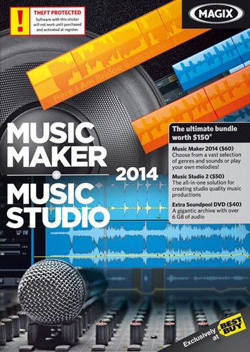  Music Maker 2014 and Music Studio 2 - Windows