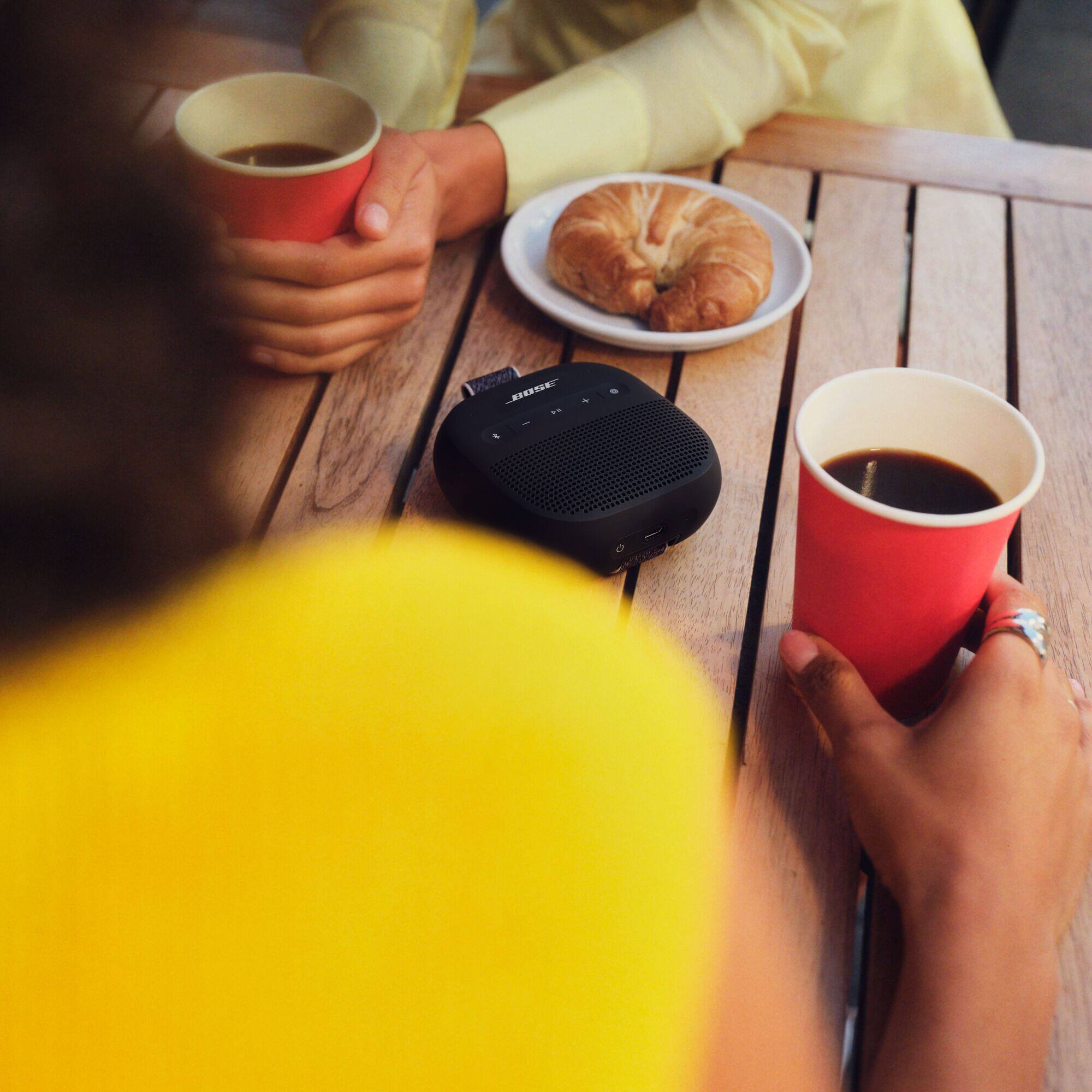 Alt View 3. Bose - SoundLink Micro Portable Bluetooth Speaker (2nd Gen) - Black.